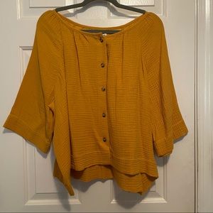 Madewell Swing Button Down Top